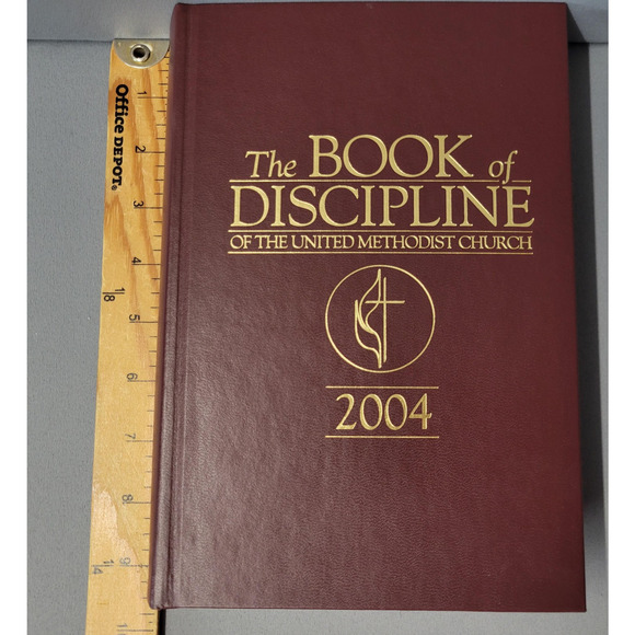 Vintage 2004 Book of Discipline United Methodist Church Hardcover Religious Law - Picture 10 of 15